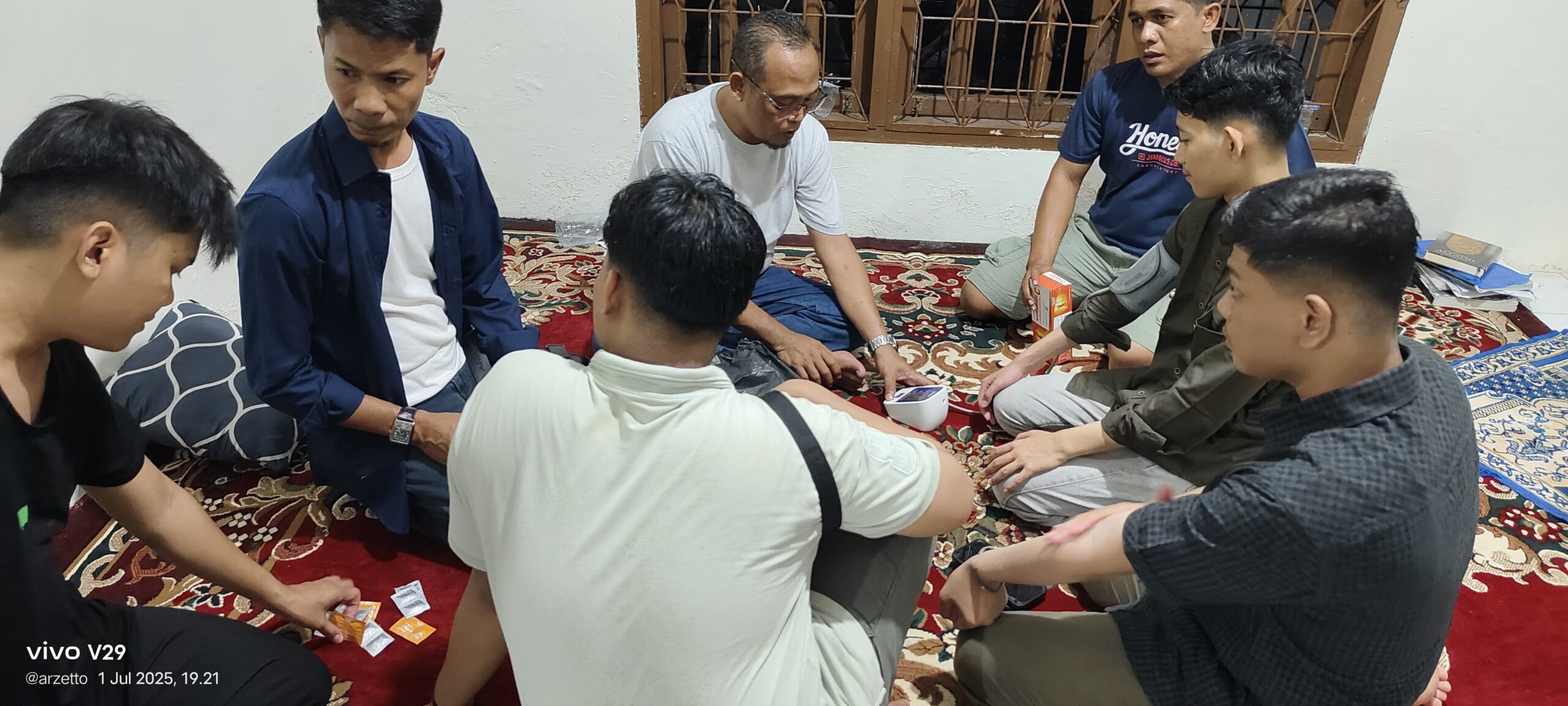 Petugas Kesehatan Pastikan Kafilah Kampar Selalu Sehat Pada Ajang MTQ ke-43 Riau