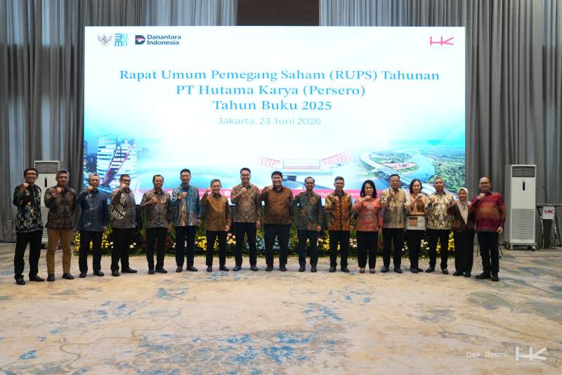 Hutama Karya Gelar RUPST Tahun Buku 2025, Catatkan Pertumbuhan Berkualitas